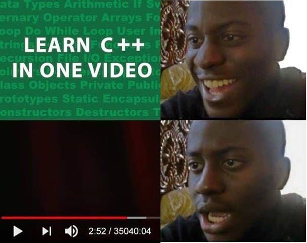 一个视频学完C++